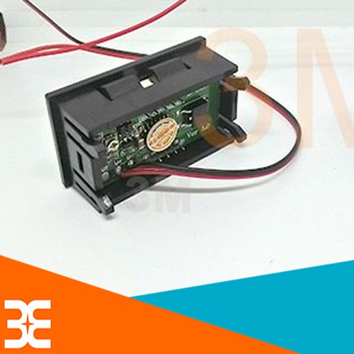 Vôn Kế Điện Tử 0.56 Inch 5-120VDC Đỏ