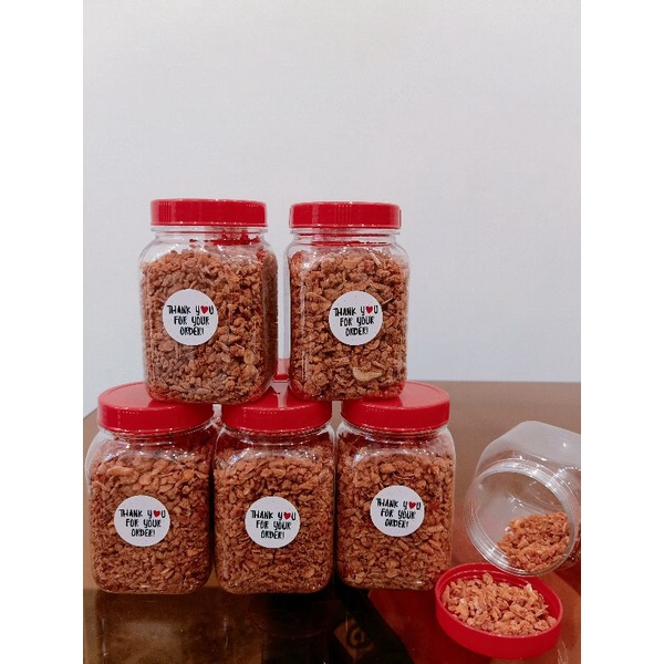 Hủ 100gr muối tép nguyên con Cay xé họng dùng thử