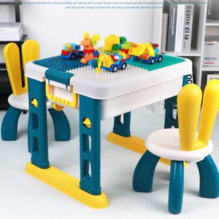 Bàn học đa năng tích hợp trò chơi Lego cho bé