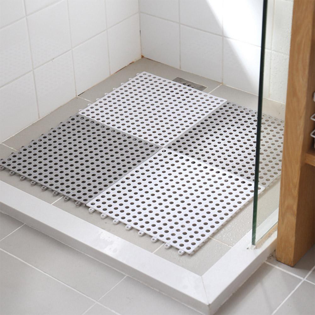 Thảm chống trơn trượt nhà tắm size 30x30cm tiện dụng, tấm lót sàn nhà tắm kháng khuẩn chống trượt -SỈLẺLONGBIÊN