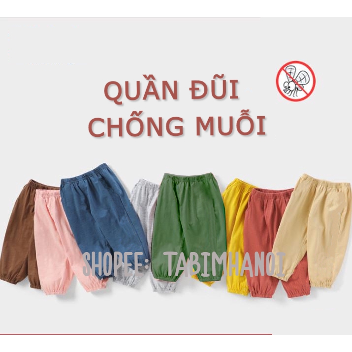 Quần Đũi Cho Bé Chống Muỗi Thoáng Mát Từ Sơ Sinh Đến 19kg [11]