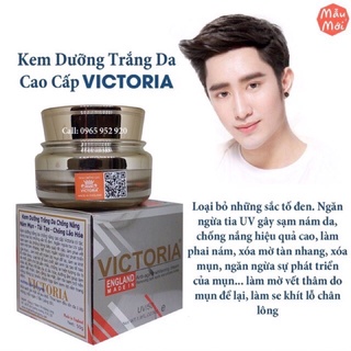 Kem Dưỡng Trắng Da Cao Cấp Victoria Dành Cho Nam 50g chính hãng