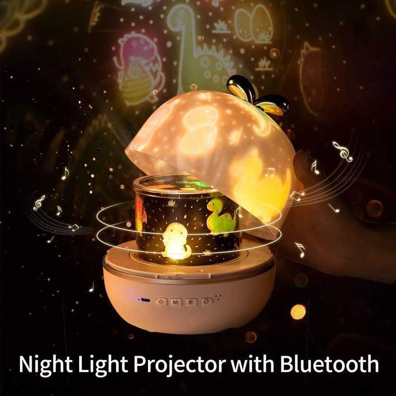 Đèn Led Chiếu Hình Dải Ngân Hà Có Nhạc Kết Nối Bluetooth