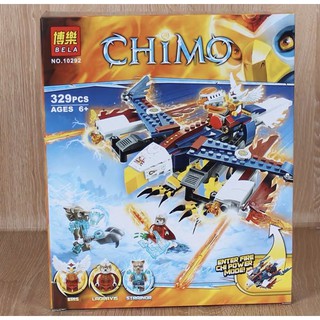 🌟 Lắp ráp Bela 10292 Chima 329pcs 🌟