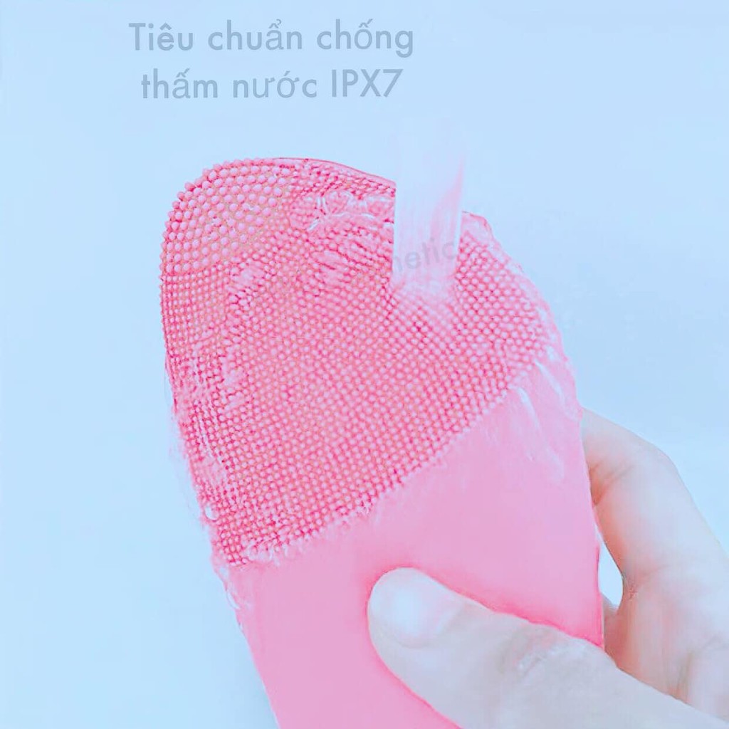 Máy Rửa Mặt MIni Cầm Tay Sonic Facial Brush có bảo hành - đổi trả miễn phí nếu hàng lỗi