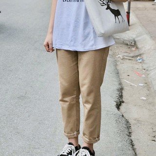 QUẦN BAGGY KAKI