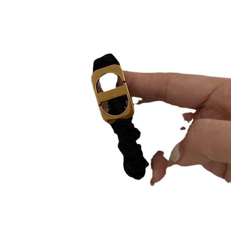 Dây Cột Tóc Kim Loại Phong Cách Hàn Quốc Xinh Xắn