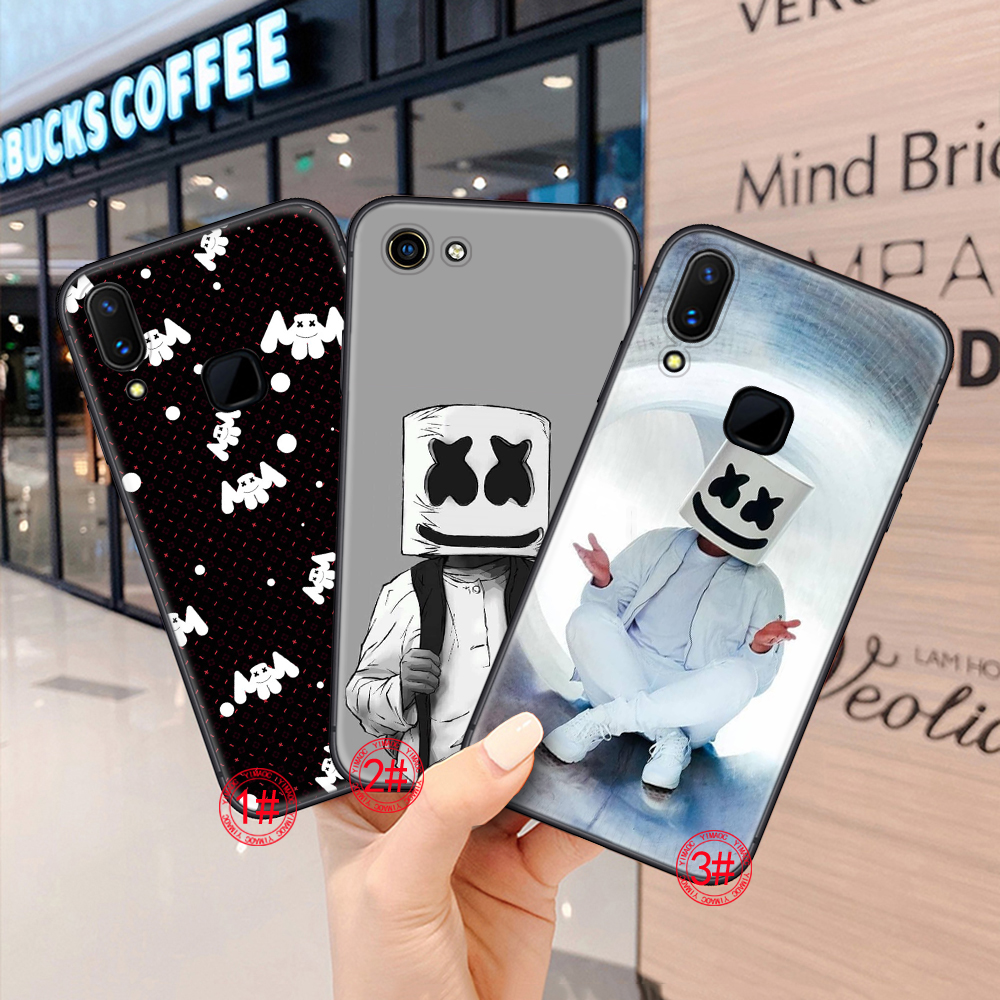 Ốp Lưng Mềm In Hình Marshmello Cho Vivo V20 Se Y20I Y20S Y20 Y30 Y31 Y51 X60 Pro 314b