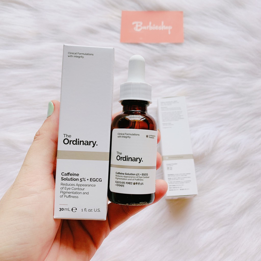 SERUM MẮT THE ORDINARY CAFFEINE SOLUTION 5% + EGCG GIẢM BỌNG - MỜ THÂM - BẢN HÀN