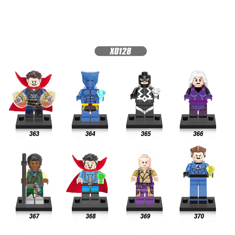 Mô Hình Đồ Chơi Nhân Vật Siêu Anh Hùng Người Nhện Người Dơi Đen Trong Phim Doctor Strange King Baron Mordo Làm Quà Tặng Cho Bé