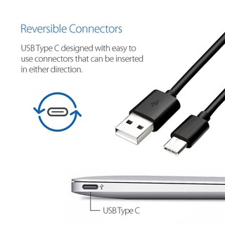 Cáp sạc truyền dữ liệu đầu USB Type C 2 đầu