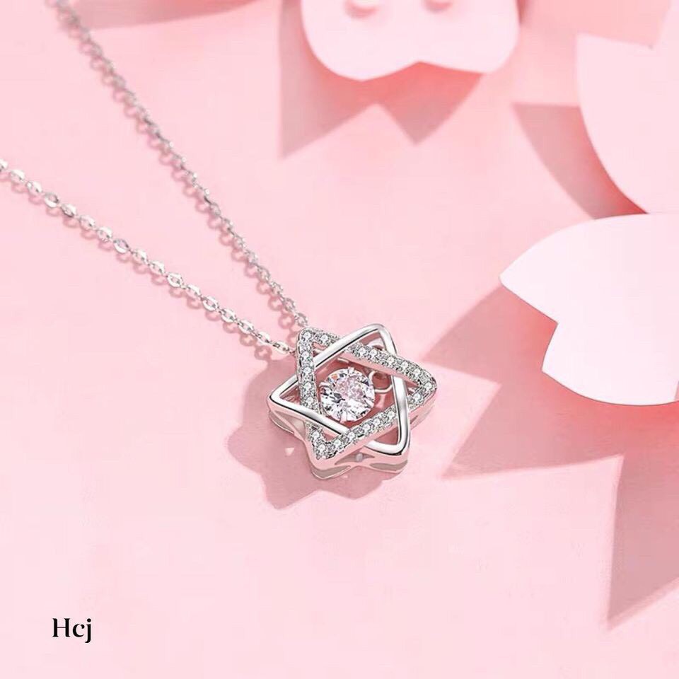 Dây chuyền nữ bạc ta mặt ngôi sao liền xinh xắn - LINH'S MIU SILVER