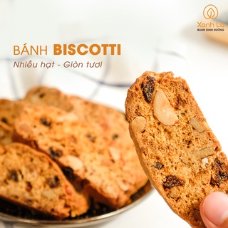 Bánh Biscotti hữu cơ Xanh Lá, 100% sạch tự nhiên, ăn vặt dinh dưỡng, giảm nghén cho mẹ bầu
