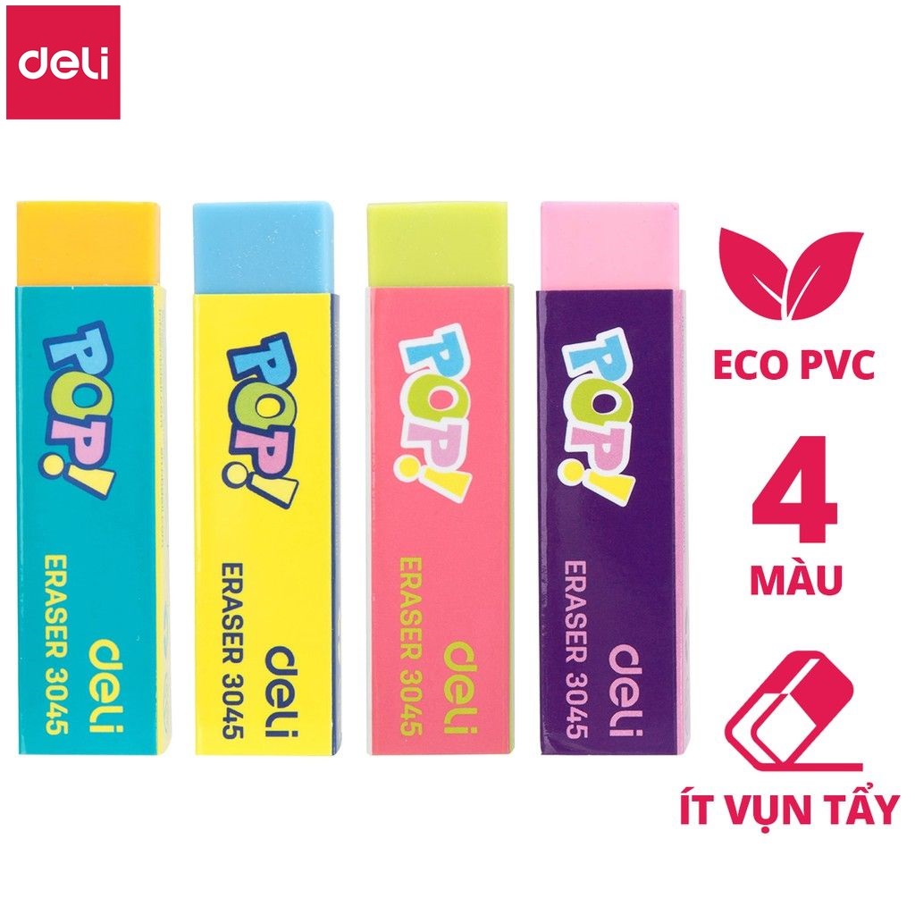 Gôm tẩy màu 4B Deli - 3045