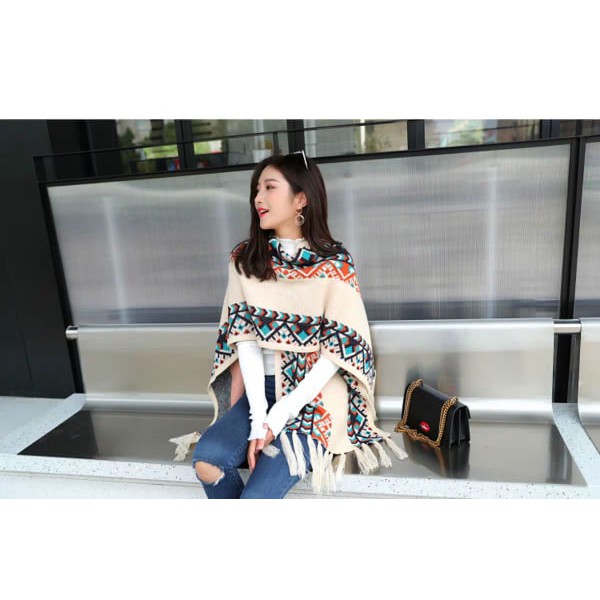 Áo Choàng Thổ Cẩm Cao Cấp Có Sẵn