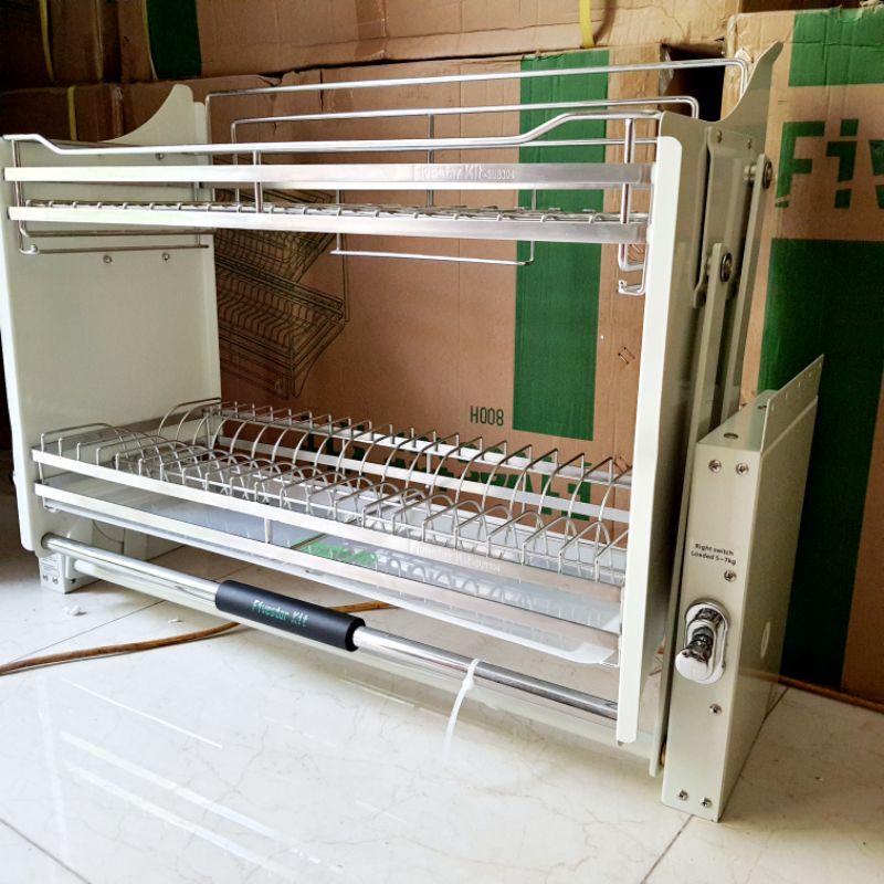 Giá bát nâng hạ Fivestar kit ☆ freeship ☆ Giá bát nâng hạ inox 304