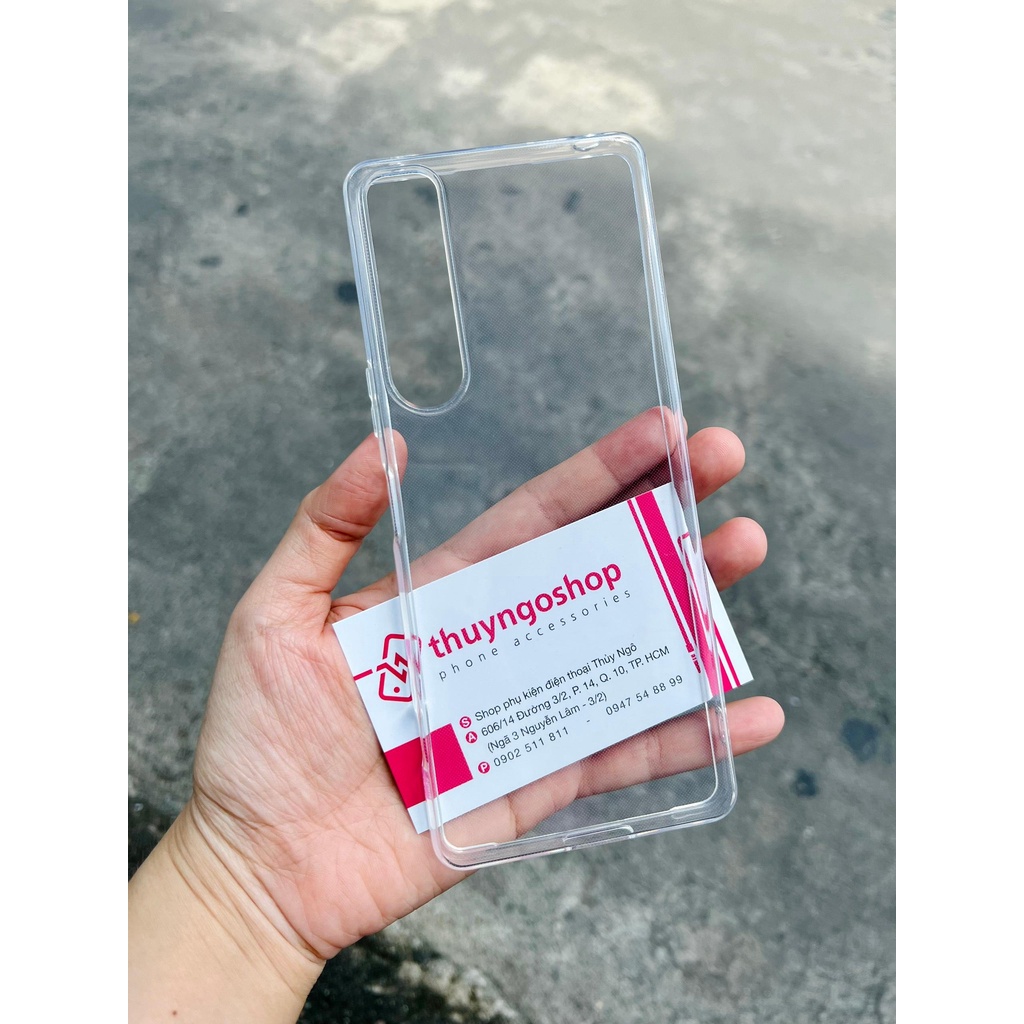 Ốp lưng Silicon mỏng Sony Xperia 1 IV - Xperia 5 IV - Xperia 10 IV