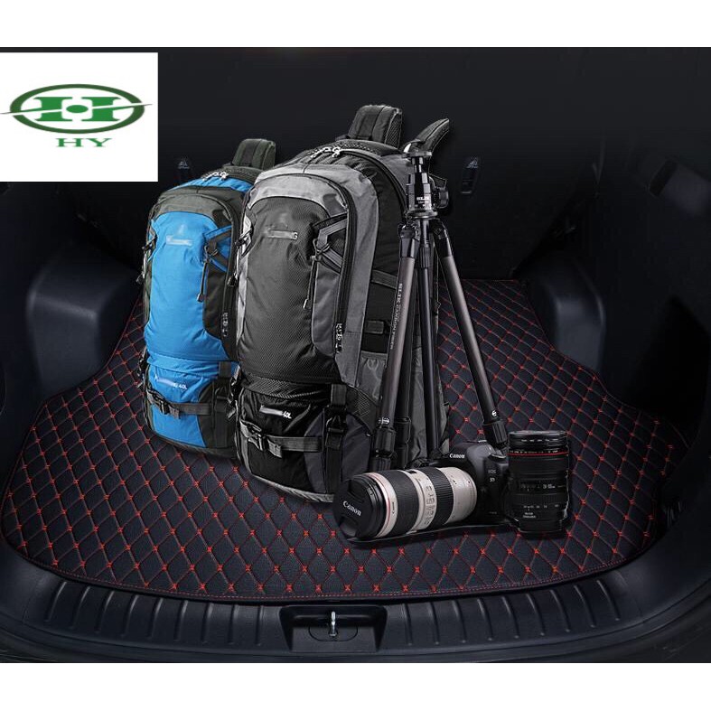 Thảm Lót Cốp Da Trám Cao Cấp Không Mùi, Chống Nước 100%  Dành Cho CX5, Tucson, Elantra, Kona, Cerato, Vios, Yaris, Merc