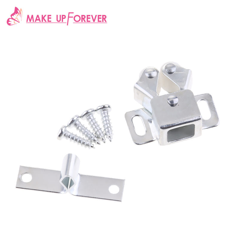 Then chốt cửa tủ bằng đồng thiếc có lò xo Make_up Forever
