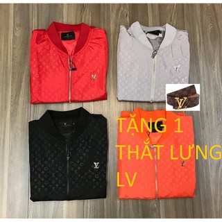 (MUA 1 ĐƯỢC 2) TẶNG 1 THẮT LƯNG LV  Áo gió LV