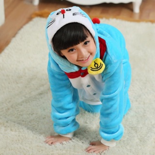 Bộ đồ liền thân trẻ em Doreamon