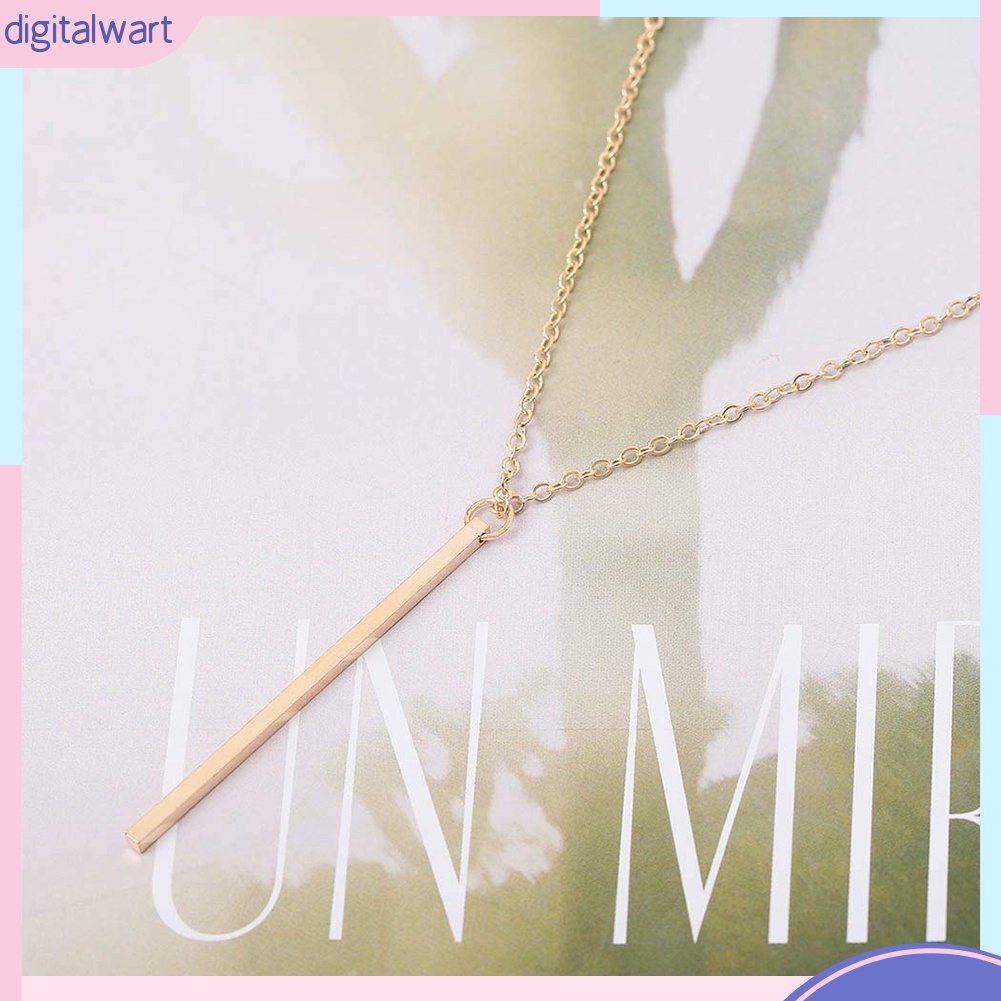 Vòng cổ hợp kim dáng dài mặt hình chữ Y thời trang cho nữ