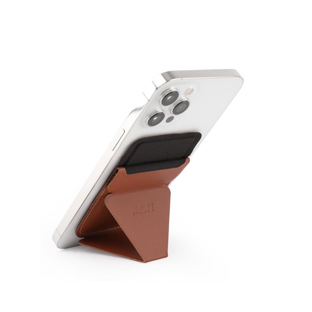 Giá đỡ điện thoại + ví đựng thẻ hỗ trợ sạc không dây cho iPhone 12, Iphone 13 Series MOFT Snap-on Stand and Wallet