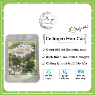 Bột mặt nạ Collagen cánh hoa cúc 1kg dạng dẻo thạch Organic handmade