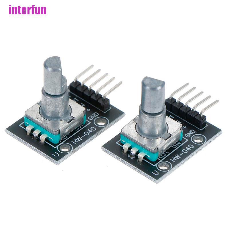 [Interfun1] Integrated Circuits Rotary Encoder Ky-040 Brick Sensor Development For Arduino [Fun]