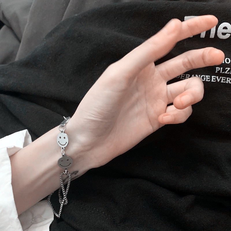 Vòng tay mặt cười cảm xúc nam nữ (VT13).