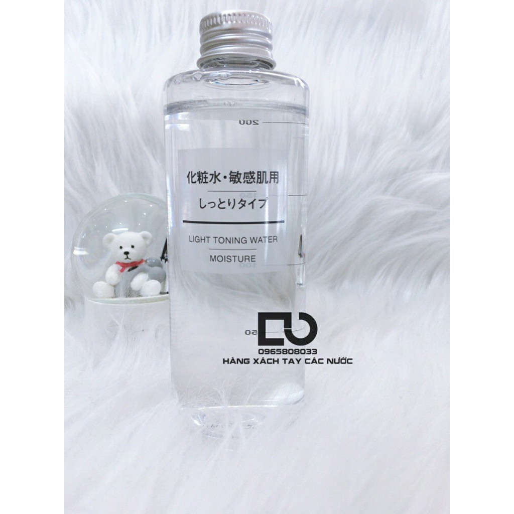 Nước Hoa Hồng Dành Cho Da Dầu Muji Light Toning Water 200ml