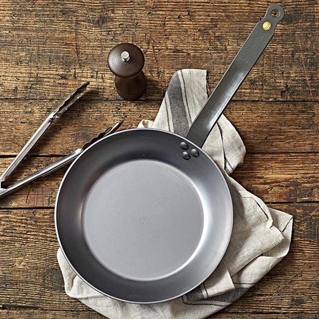 Chảo thép carbon De Buyer Mineral B dk 24cm