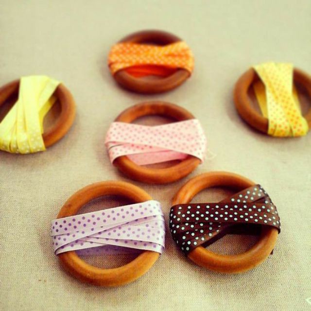 Vòng Gỗ Luyện Tay Montessori 0+