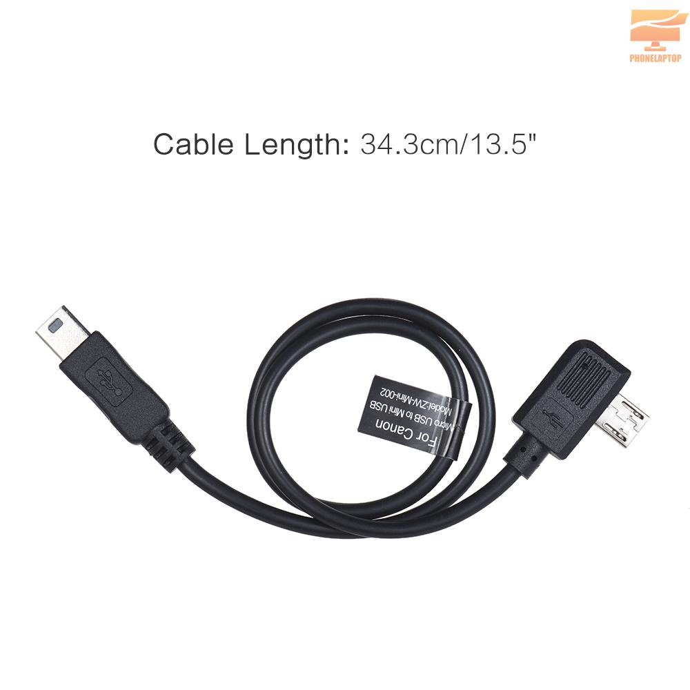 Zhiyun Crane 2 Camera Control Cable Support Shutter Zoom for Canon EOS Series Mini USB Port