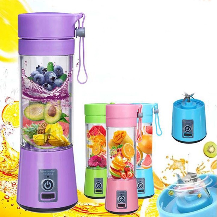 Máy xay sinh tố mini -Máy say sinh tố cầm tay YE-02 đa năng dao 2 lưỡi Bảo Hành 12 Tháng( bao rẻ)