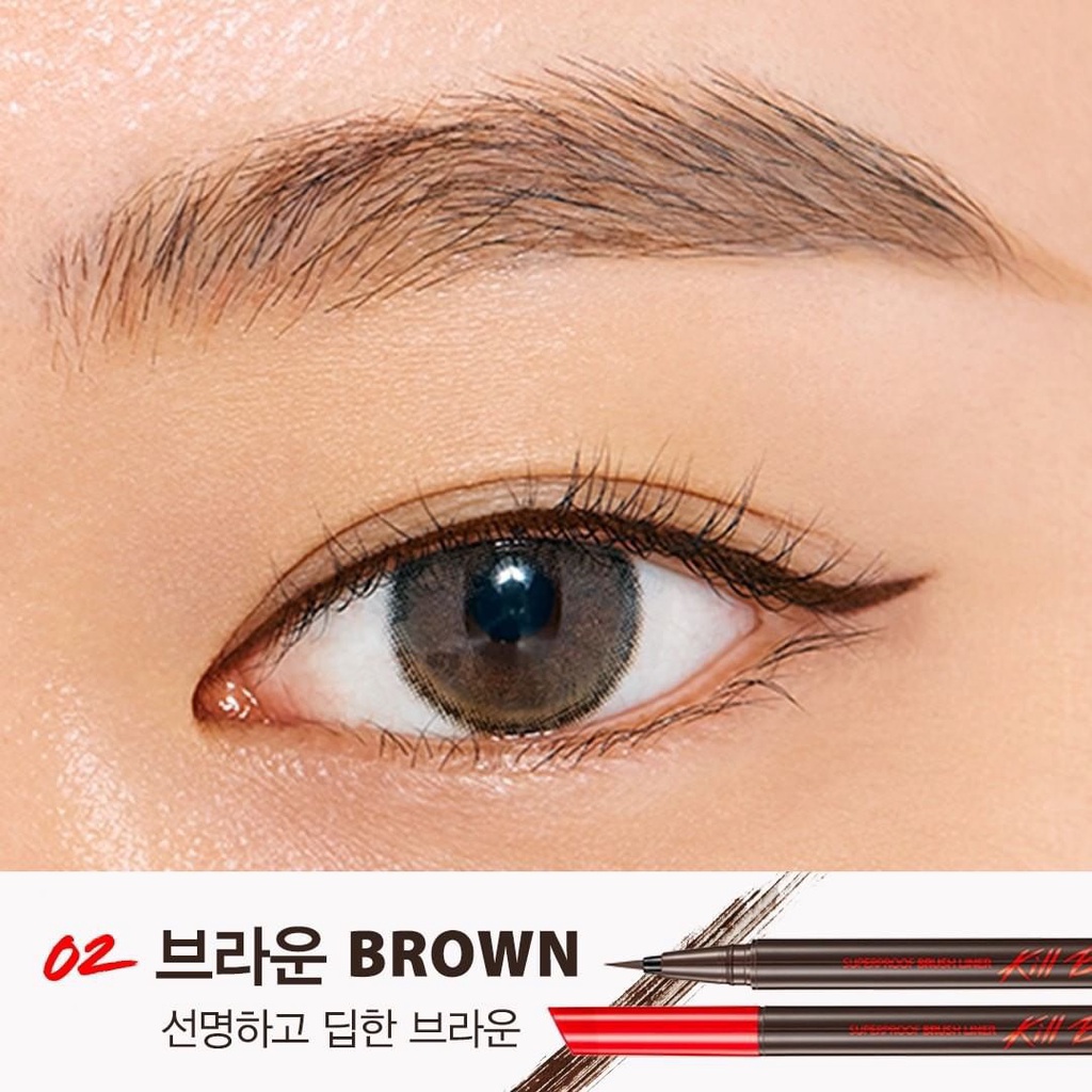 Dạ Kẻ Mắt Clio Waterproof Brush Liner