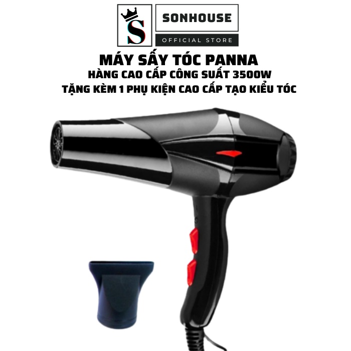 Máy sấy tóc công suất lớn 2 chiều nóng lạnh PANA 3500W bảo hành 12 tháng