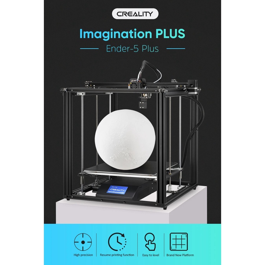 Máy in 3d Creality Ender 5 Plus khổ in 35*35*40cm (Chính hãng)