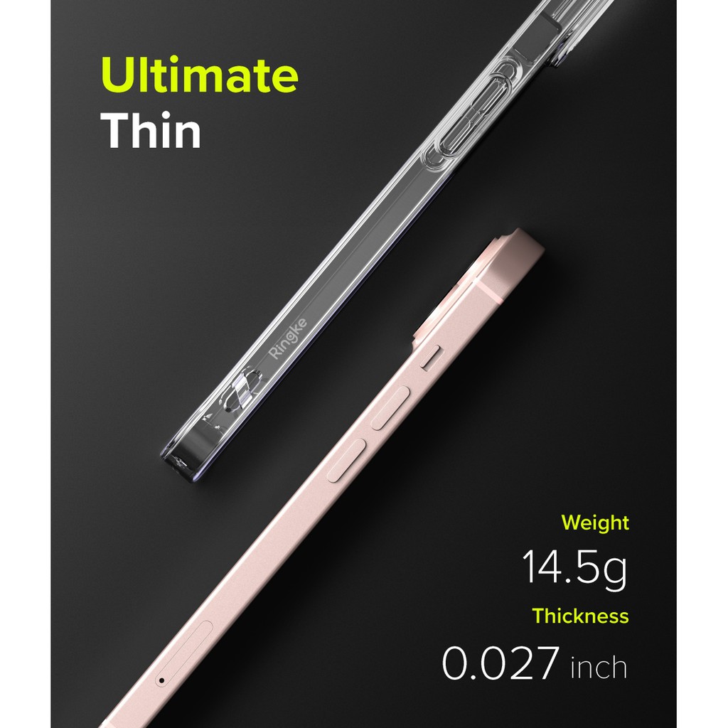 Ốp lưng Ringke Slim iPhone 14 Pro Max/ 14 Pro/ 13 Pro Max/ 13 Pro/ 13/ 13 mini - Nhập khẩu Hàn Quốc