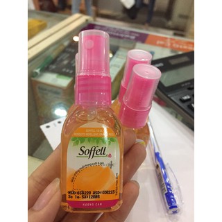 COMBO 4 LO SOFFELL XỊT CHỐNG MUỖI HƯƠNG CAM 30ml