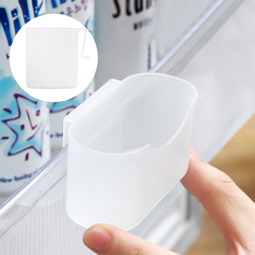 Set 2 Giá Đỡ Túi Đựng Gia Vị Mini Bằng Nhựa Treo Tủ Lạnh / Nhà Bếp