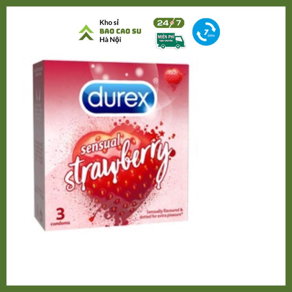 gân gai Hương Vị Dâu Tây Ngọt Ngào