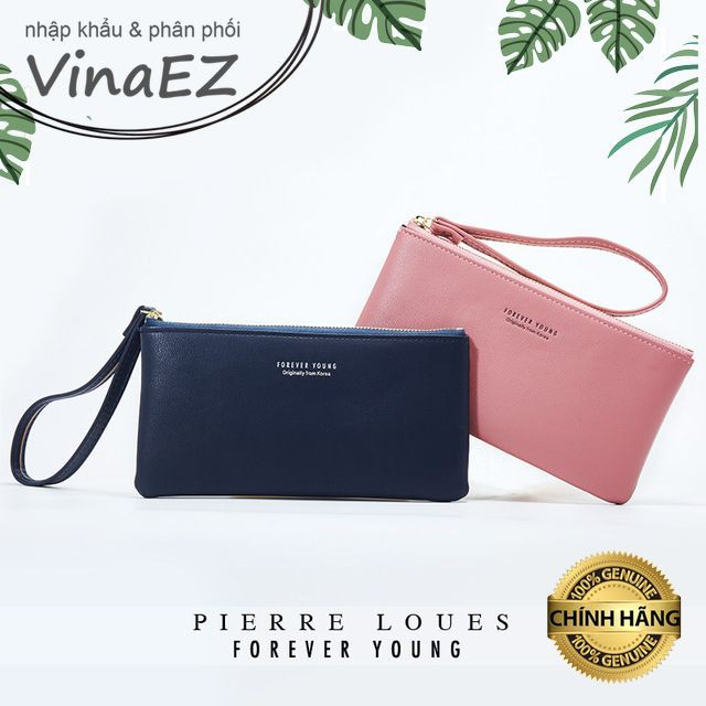 ví Forever Young mẫu dài xinh đựng vừa điện thoại 6,2inch, thẻ ngân hàng, tiền mặt, giấy tờ dễ dàng di chuyển - VI00330