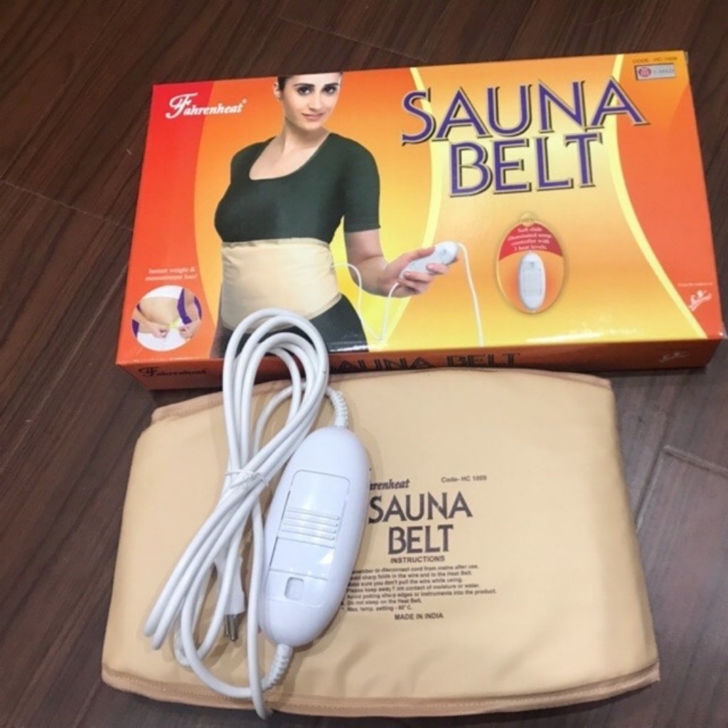 Đai quấn nóng tan mỡ bụng, giảm béo cao cấp Sauna Belt bảo hành