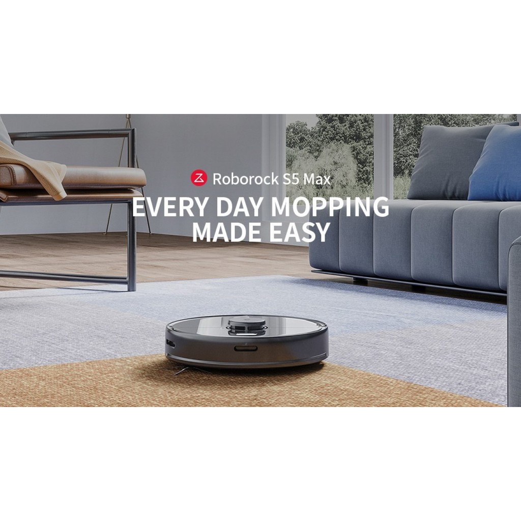 Robot hút bụi lau nhà Xiaomi Roborock S5 Max - Bản Quốc Tế