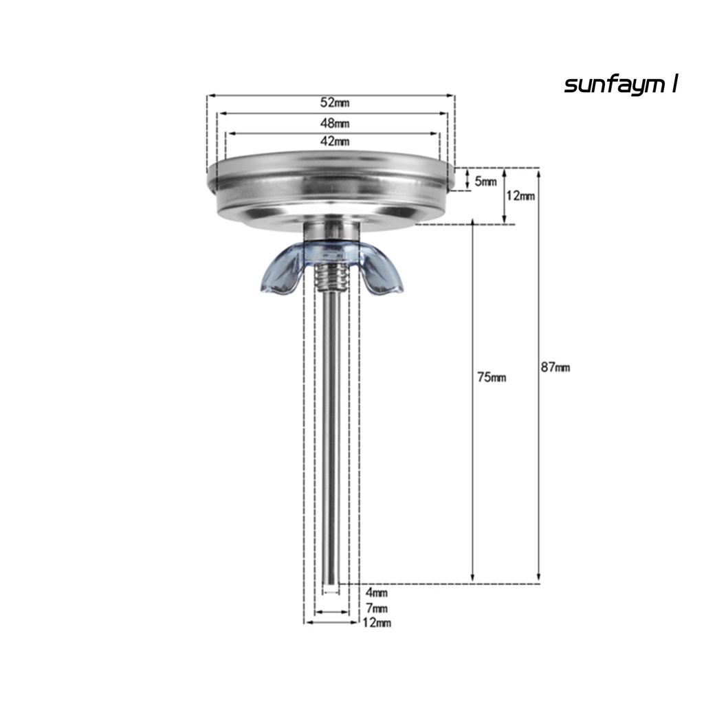 Nhiệt Kế Đo Nhiệt Độ Lò Nướng Sunfay 50-550 Độ