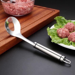 [Rẻ vô địch] Thìa inox Làm Thịt Viên,Thịt Mọc Tiện Ích-supersale247