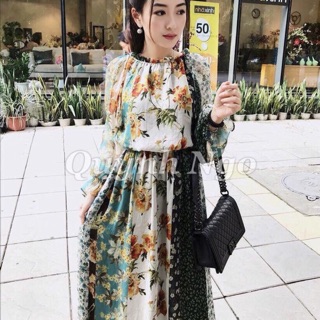 #zara váy midi hoạ tiết