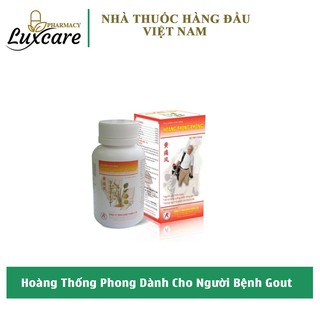 Hoàng Thống Phong Hộp 60 Viên - Giải Pháp Cho Người Bệnh Gout