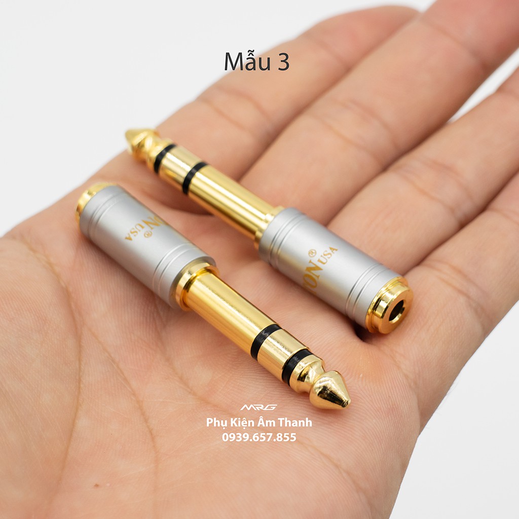 Jack Chuyển 6.5mm  Sang 3.5mm, giá 1 chiếc. JC-